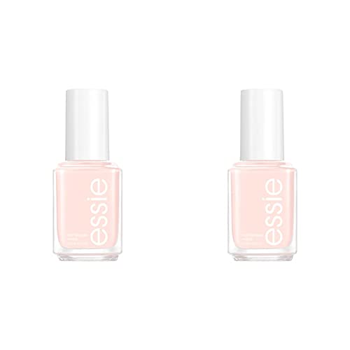 essie Salon-Quality Nail Polish, 8-Free Vegan, Sheer Pale Pink, Ballet Slippers, 0.46 fl oz (Pack of 2)