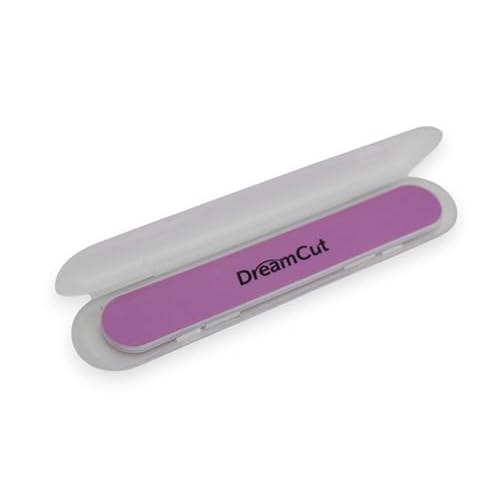 DreamCut Nail File with Case ? Portable Emery Board for Smooth & Precise Nail Shaping ? Compact & Travel-Friendly