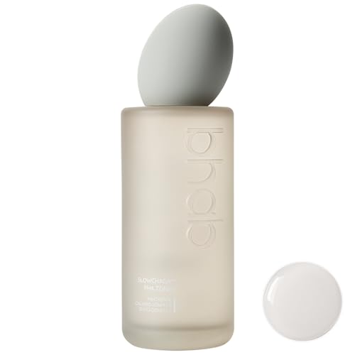 BHAB SLOWCHAGA PHA Toner with Gluconolactone Panthenol Niacinamide Wintergreen Glutathione for Hydration Mild Soothing & Gentle Peeling Korean Glass Skin Care 5.07 fl.oz(150ml)