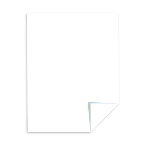 Astrobrights Bright White Cardstock 8.5 x 11 Inches, 65 lb, 75 Sheets - Smooth Finish for Printing