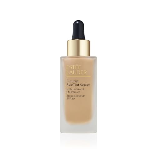 Est?e Lauder Futurist Skin Tint Serum Foundation SPF 20 with Glycerin | Light Coverage, 1.0 Fl Oz