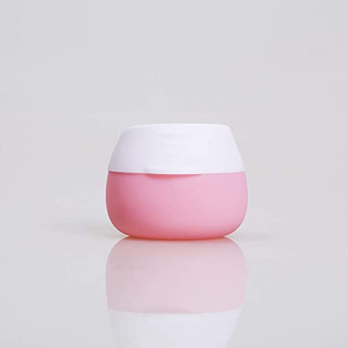 Silicone Travel Cream Jars TSA Approved - 4 Pack Leakproof