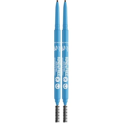 Rimmel Kind & Free Brow Definer, 006 Espresso (Pack of 2)