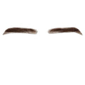 Human Hair Lace Based False Eyebrow for Men One Pair of Brown Fake Eyebrows£¨Brown£©