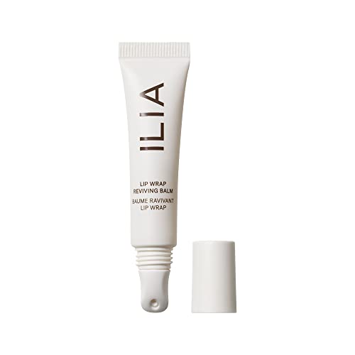 ILIA - Lip Wrap Reviving Balm | Non-Toxic, Vegan, Cruelty-Free, Plumping Moisturizer with Long Lasting Hydration (Lucid, 0.23 fl oz | 7 ml)