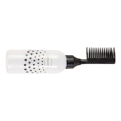Hair Dye Comb Bottle with Applicator - Professional Salon Tool
