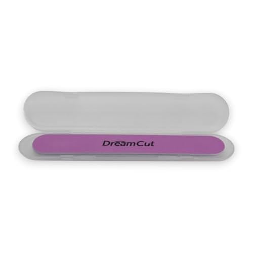 DreamCut Nail File with Case ? Portable Emery Board for Smooth & Precise Nail Shaping ? Compact & Travel-Friendly