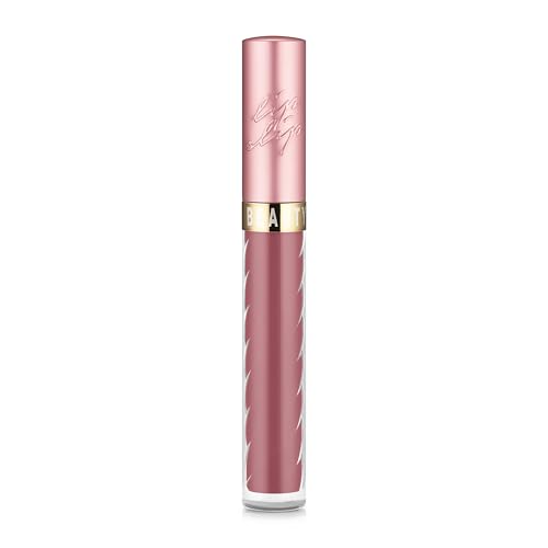 Beauty Bakerie Lip Slip Hydrating Lip Gloss with High Shine Finish, Neutral Pink Nude