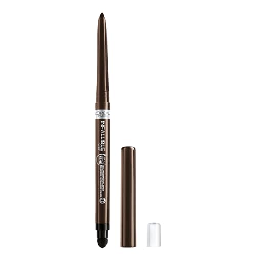 L'Oreal Paris Infallible Grip Gel Eyeliner Pencil, Brown Denim