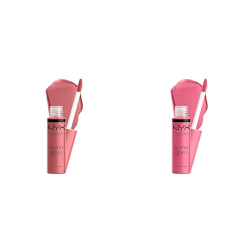 NYX Butter Gloss Lip Gloss 2-Pack - Tiramisu & Vanilla Cream Pie