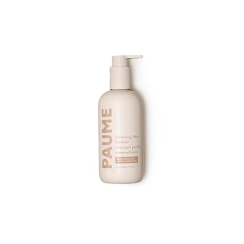 PAUME Exfoliating Hand Cleanser, Silicon Free, Paraben Free, Vegan, Exfoliating Soap with Essential Oils, Hydrating Hand Soap for Gentle Cleanse, 10 Fl Oz