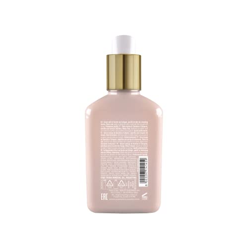 ALFAPARF MILANO Lisse Design Keratin Therapy Hair Serum - Anti-Frizz Control - Smoothing - Heat Protection and Damaged Hair Treatment - Leave-In Collagen and Keratin Protein Serum (4.23 fl oz)