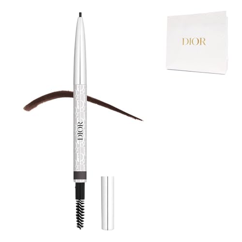 Dior Diorshow Brow Styler Eyebrow Pencil - waterproof with ultrafine retractable tip, 0.003 Ounce (32 Dark Brown)