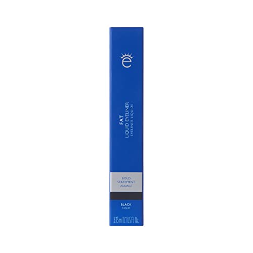 Eyeko Fat Liquid Eyeliner, Intense Black - Bold Thick Felt Tip - Smudge-proof - Vegan 3.15g