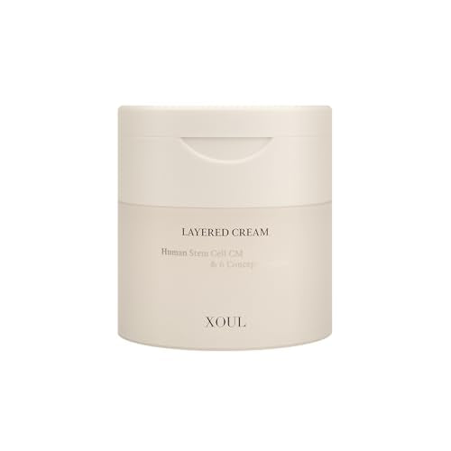 XOUL Layered Cream - Multi-Layer Hydration and Nourishment, Advanced Korean Skincare for Deep Moisture, Smooth Skin, and Radiance Boosting