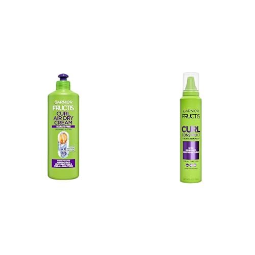 Garnier Fructis Curl Air Dry Cream & Mousse Set for Curly Hair