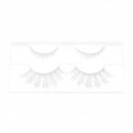 White Anime False Eyelashes - 2 Pairs Fluffy Lashes