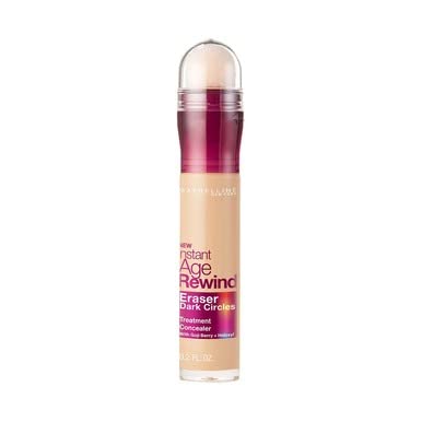 Maybelline Instant Age Rewind Eraser Dark Circles Treatment Concealer, Light 0.2 oz (Pack of 2)