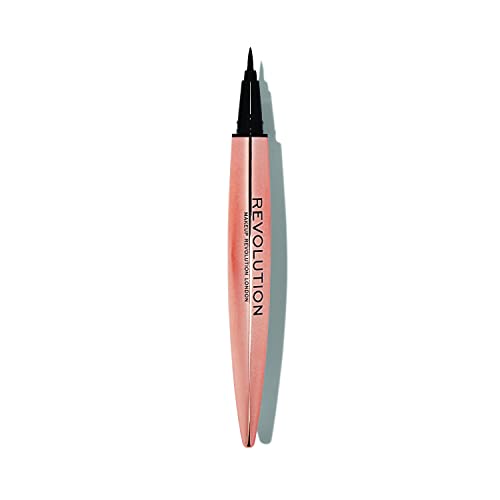 Revolution Flick Liquid Eyeliner Pen - Long-Lasting Black
