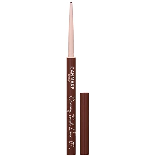 CANMAKE Creamy Touch Liner 1.5mm Slim Eyeliner (0.09 g) (07 Azuki brown)
