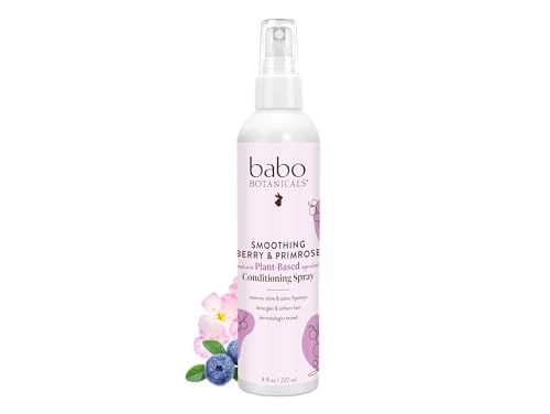 Babo Botanicals Berry Primrose Detangler, 8 Fl Oz