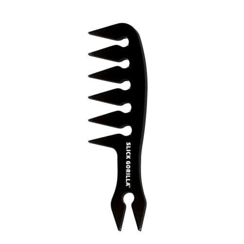 Slick Gorilla Texture Comb (Texture Comb) – Wide Tooth Hair Styling Tool for Men & Women