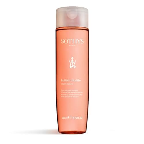 SOTHYS Vitality Lotion | Moisturizing Face Toner with Grapefruit Extract | Alcohol Free Facial Cleanser
