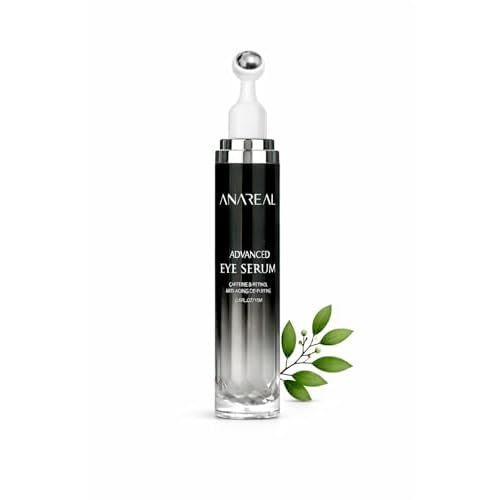 ANAREAL Eye Bags Treatment for Men: Eye Cream for Dark Circles 0.45 Fl Oz