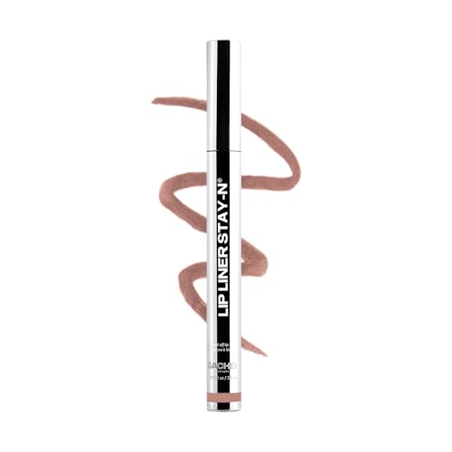 Sacheu Lip Liner STAY-N Peel Off Lip Stain - Low Key / 0.12 Fl Oz Longwear & Nourishing