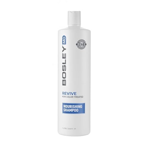 BosRevive Rosemary Nourishing Shampoo for Thinning Hair 33.8oz - Sulfate-Free, DHT & Pollution Removal