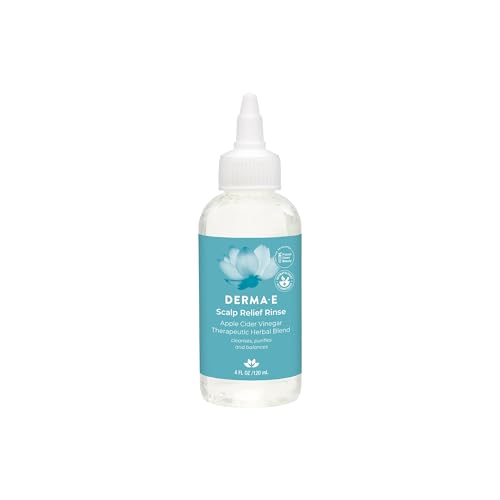 Derma E Scalp Relief Rinse - Exfoliating Pre-Shampoo Treatment 4oz