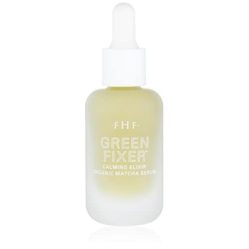 FarmHouse Fresh Green Fixer Peptides Serum, Calming Elixir with Hyaluronic Acid & Organic Matcha, 1 Fl Oz