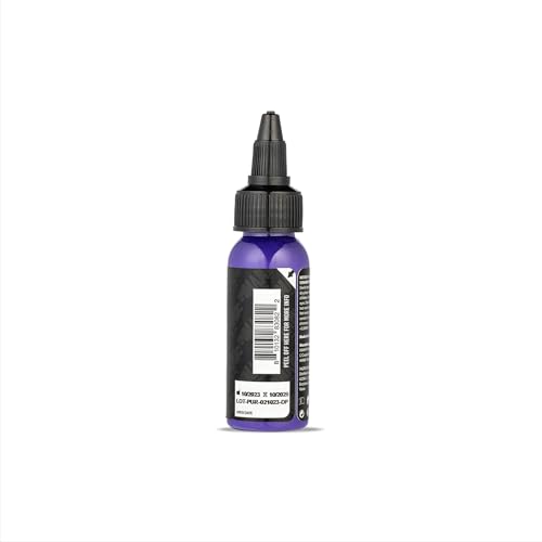 Dynamic Color Co - Platinum Collection Purple Tattoo Ink, Reach Compliant, Safe for EU, Made in Spain (1 oz Bottle)