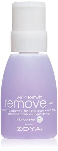 ZOYA Remove Plus 3-in-1 Nail Polish Remover, Cleanser & Prep - 8 fl oz
