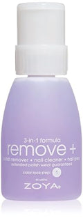 ZOYA Remove Plus 3-in-1 Nail Polish Remover, Cleanser & Prep - 8 fl oz