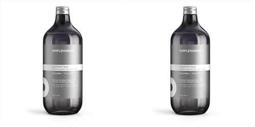 simplehuman Cucumber Liquid Hand Soap Refill Bottle, 30 fl. oz.,