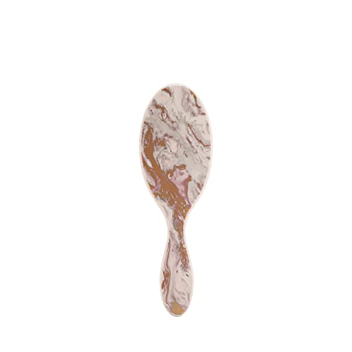 Wet Brush Original Detangling Brush - Metallic Bronze Marble - All Hair Types - Ultra-Soft IntelliFlex Detangler Bristles Glide Through Tangles with Ease - Pain-Free Comb for Men, Women, Boys & Girls