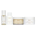 OUAI St. Barts Travel Bundle – Body Scrub, Shower Gel, Hydrating Cream & Hair & Body Mist (4 count, travel sizes)