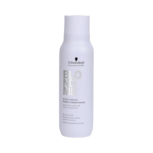 BlondMe Bond Repair Purple Conditioner for Blonde Hair 8.45oz