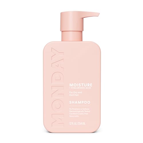 MONDAY HAIRCARE MOISTURE Shampoo with Hyaluronic Acid & Shea Butter for Dry & Dull Hair 354 mL
