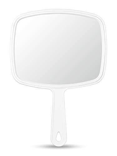 OMIRO Hand Mirror with Handle, 6.3" Handheld Mirror