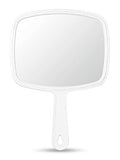OMIRO Hand Mirror with Handle, 6.3" Handheld Mirror