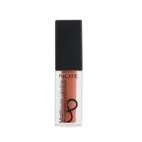 NOTE Mattever Lip-Ink - Matte Lipstick for Women - Liquid Lipstick Long Lasting 8-Hour Wear - Transfer-Resistant Lip Makeup - 05-0.15 oz