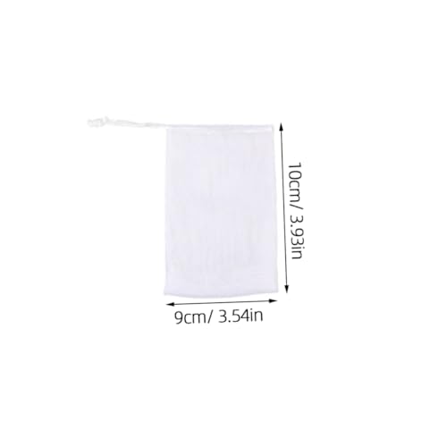 20pcs Nylon Soap Foaming Net Exfoliating Shower Pouch