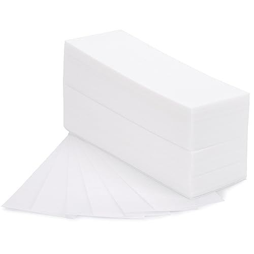 BTYMS 200 Count Large Non-Woven Wax Strips 7.5 x 2.6 in for Body & Facial Hair Removal – Pack of 200