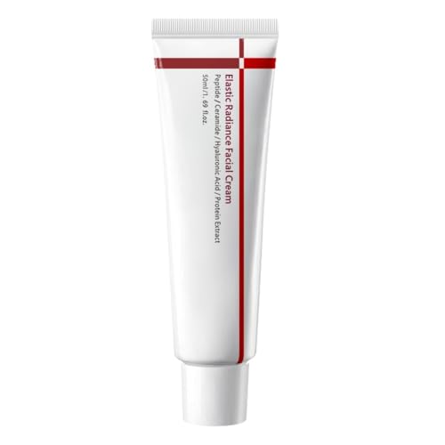 Facial Contour Repairing Cream with Rhubarb Extract, Collagen for Moisturizing, Hydrating, Skin Tightening, Wrinkle Reduction (1PCS)