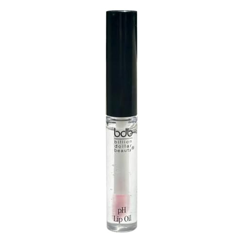billion dollar brows bdb Color Changing pH Lip Oil - Moisturizing, Plumping, Glossy, 2-Pack