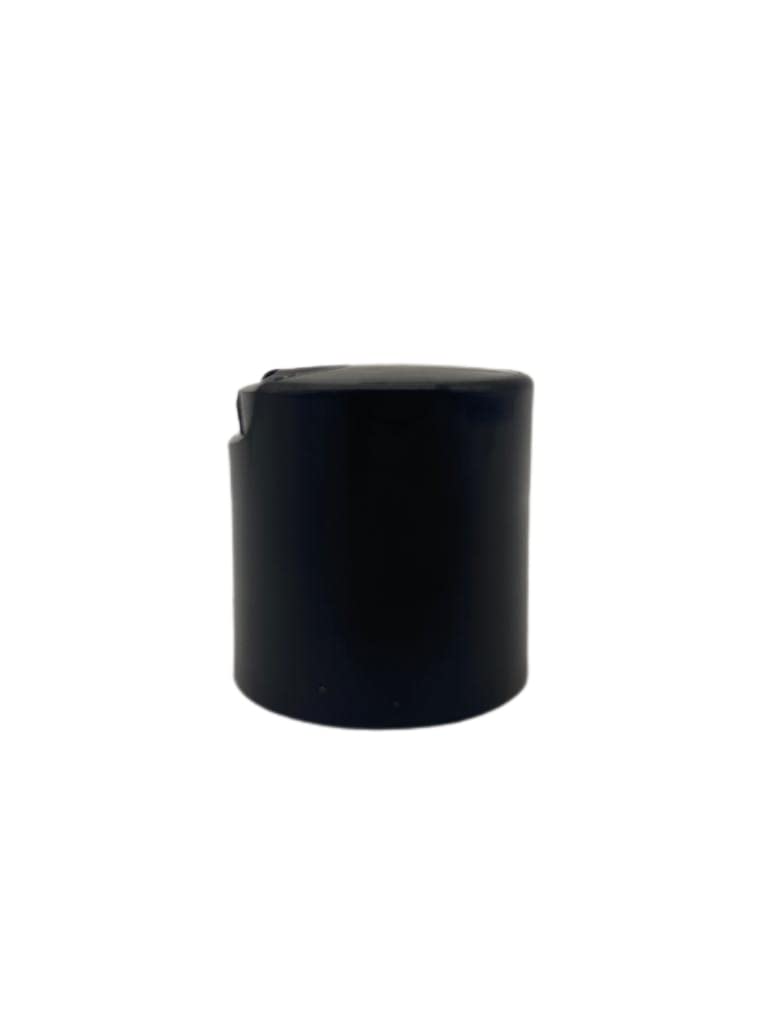 Natural Farms 12 Pack – 8 oz -Clear Cosmo Plastic Bottles – Black Disc Top - for Essential Oils, Perfumes, Cleaning Products