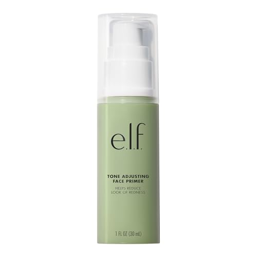 e.l.f. Tone Adjusting Face Primer - Green Tint for Redness