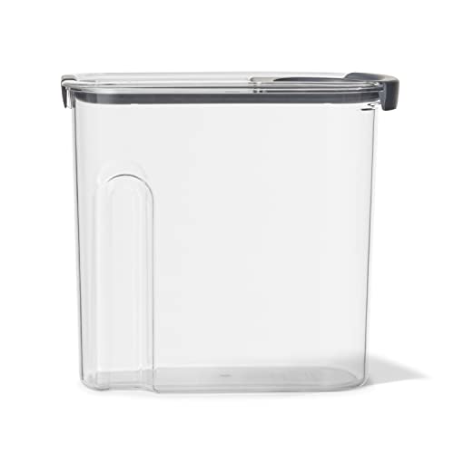 Rubbermaid Brilliance Airtight Cereal Food Storage Container, Shatterproof, BPA-Free and Dishwasher-Safe, 32oz Capacity